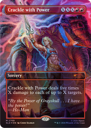 Magic: The Gathering TCG: Secret Lair x Masters of the Universe By the Power Grayskull! (Foil Edition) Card Game Wizards of the Coast