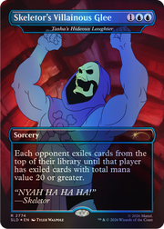 Magic: The Gathering TCG: Secret Lair x Masters of the Universe Nyah Ha Ha! (Foil Edition) Card Game Wizards of the Coast