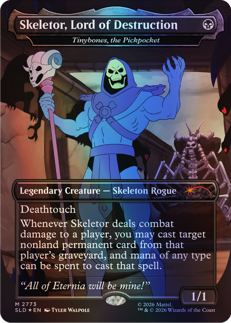Magic: The Gathering TCG: Secret Lair x Masters of the Universe Nyah Ha Ha! (Foil Edition) Card Game Wizards of the Coast