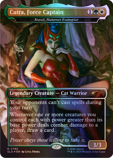 Magic: The Gathering TCG: Secret Lair x Masters of the Universe She-Ra, Princess of Power (Foil Edition) Card Game Wizards of the Coast