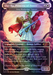 Magic: The Gathering TCG: Secret Lair x Masters of the Universe She-Ra, Princess of Power (Foil Edition) Card Game Wizards of the Coast