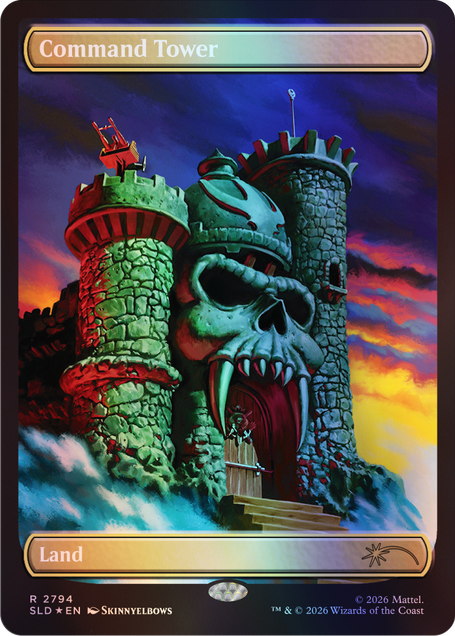 Magic: The Gathering TCG: Secret Lair x Masters of the Universe Sold Separately (Foil Edition) Card Game Wizards of the Coast