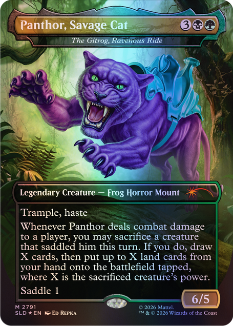 Magic: The Gathering TCG: Secret Lair x Masters of the Universe Sold Separately (Foil Edition) Card Game Wizards of the Coast