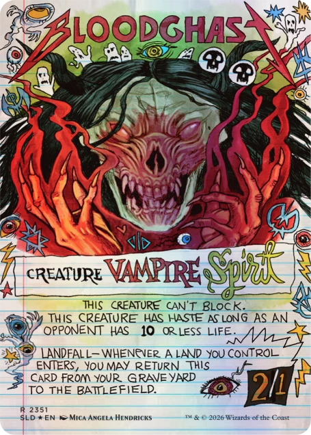 Magic: the Gathering TCG: Secret Lair - Notebook Genius (Traditional Foil Edition) Card Game Wizards of the Coast