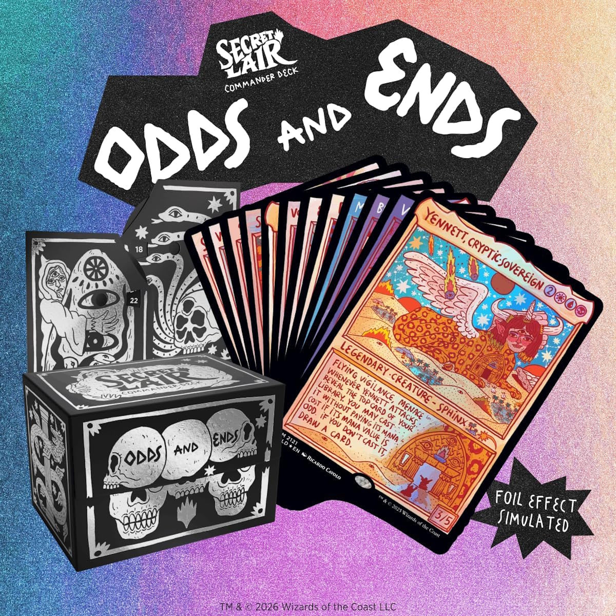 Magic: The Gathering TCG: Secret Lair Commander Deck - Odds and Ends Card Game Wizards of the Coast