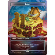 Magic: the Gathering TCG: Secret Lair x Garfield - Lasagna Food Token (Traditional Foil Edition) Card Game Wizards of the Coast