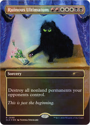 Magic: the Gathering TCG: Secret Lair - Purr Majesty (Traditional Foil Edition) Card Game Wizards of the Coast