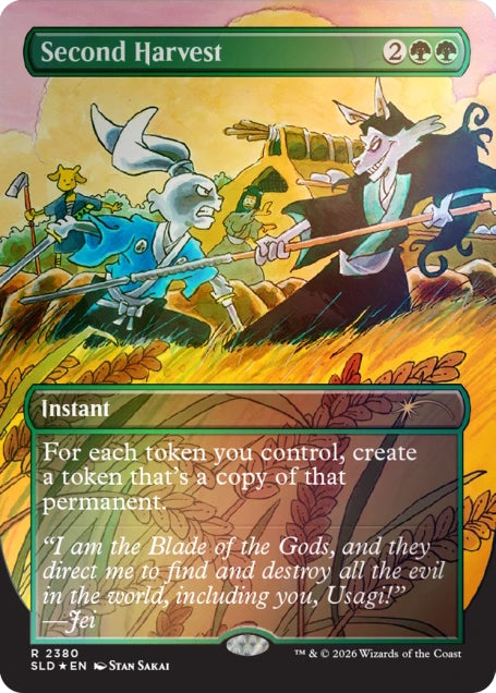 Magic: The Gathering TCG: Secret Lair Featuring: Stan Sakai (Traditional Foil Edition) Card Game Wizards of the Coast