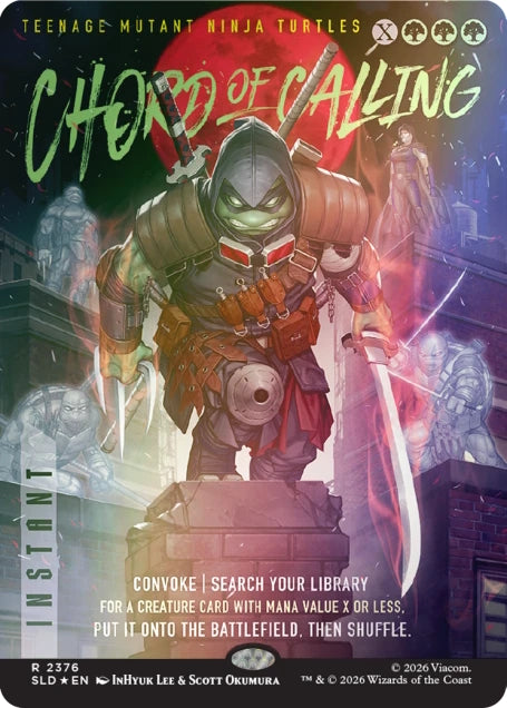 Magic the Gathering: Secret Lair x Teenage Mutant Ninja Turtles - The Last Ronin (Traditional Foil Edition) Card Game Wizards of the Coast