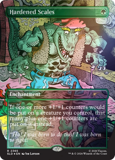 Magic: The Gathering TCG: Secret Lair x Teenage Mutant Ninja Turtles - The Mighty Mutanimals (Traditional Foil Edition) Card Game Wizards of the Coast