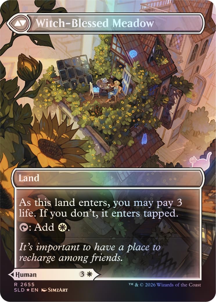 Magic: the Gathering TCG: Secret Lair - Witch's Familiar (Traditional Foil Edition) Card Game Wizards of the Coast