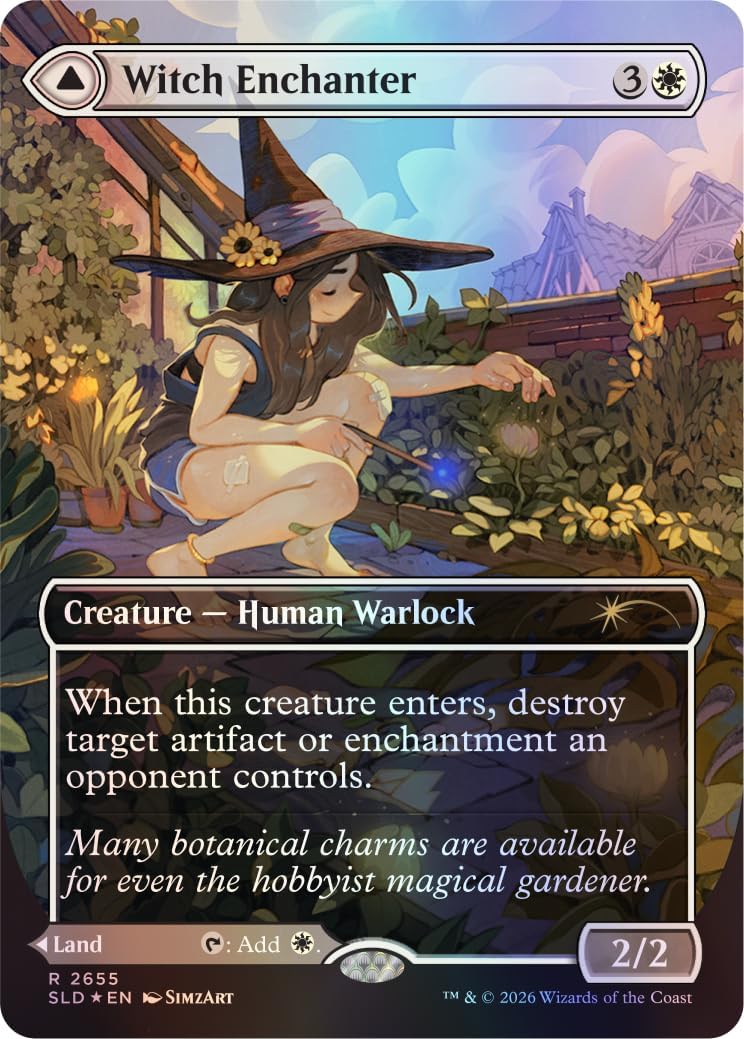 Magic: the Gathering TCG: Secret Lair - Witch's Familiar (Traditional Foil Edition) Card Game Wizards of the Coast
