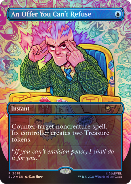 Magic: The Gathering TCG: Secret Lair x Marvel: Dan Hipp Foil Edition