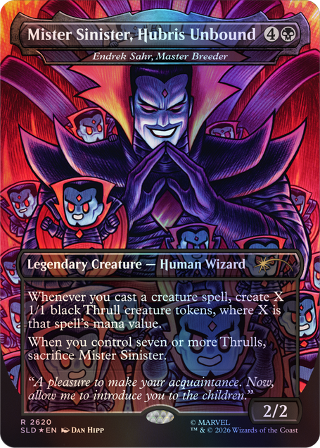 Magic: The Gathering TCG: Secret Lair x Marvel: Dan Hipp Foil Edition