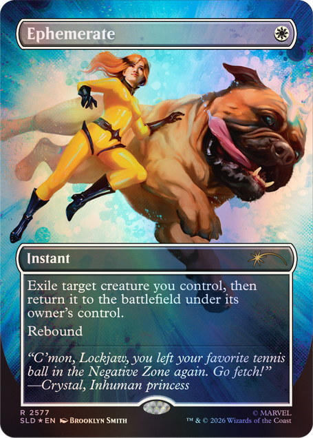 Magic: The Gathering TCG: Secret Lair x Marvel: Earth's Mightiest Pets Foil Edition