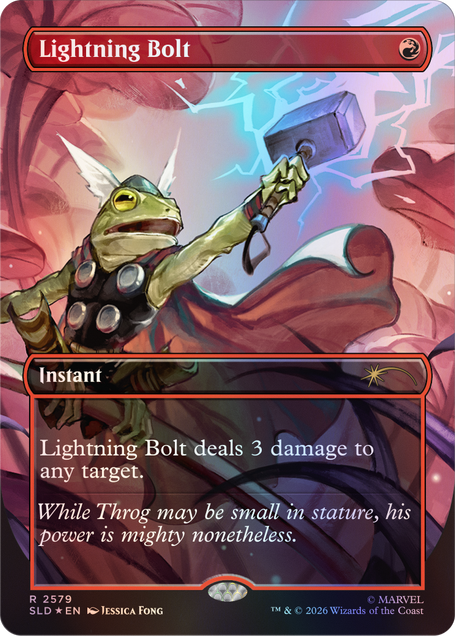 Magic: The Gathering TCG: Secret Lair x Marvel: Earth's Mightiest Pets Foil Edition