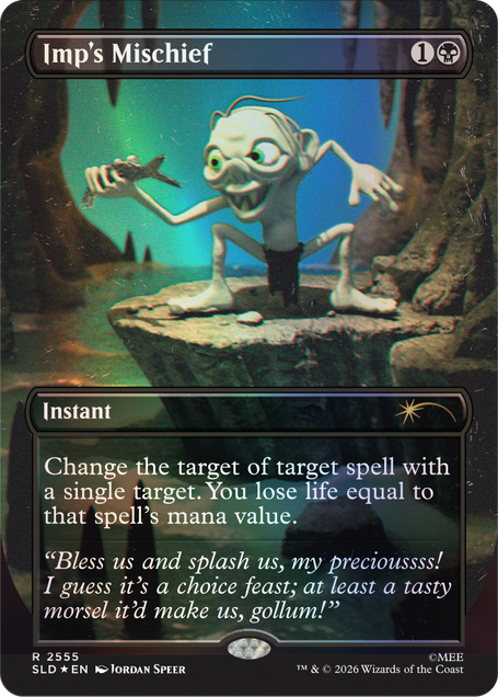 Magic: The Gathering TCG: Secret Lair x The Hobbit - Over The Edge Of Wild  (Tradition Foil Edition)