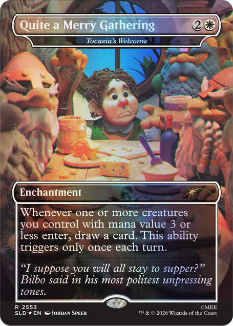 Magic: The Gathering TCG: Secret Lair x The Hobbit - Over The Edge Of Wild  (Tradition Foil Edition)