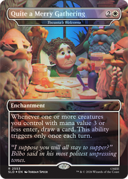 Magic: The Gathering TCG: Secret Lair x The Hobbit - Over The Edge Of Wild  (Tradition Foil Edition)