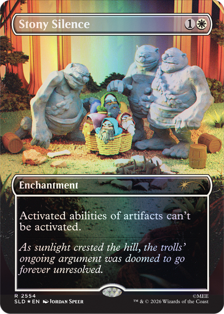 Magic: The Gathering TCG: Secret Lair x The Hobbit - Over The Edge Of Wild  (Tradition Foil Edition)