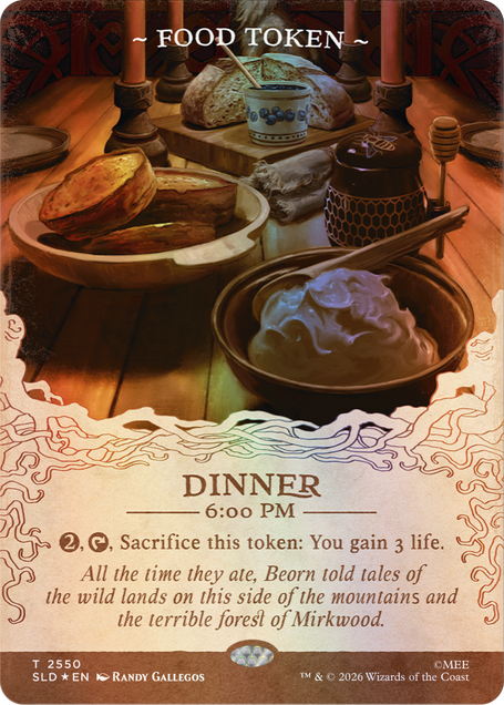 Magic: The Gathering TCG: Secret Lair x The Hobbit - Second Breakfast and Beyond (Tradition Foil Edition)
