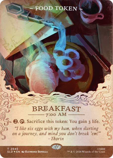 Magic: The Gathering TCG: Secret Lair x The Hobbit - Second Breakfast and Beyond (Tradition Foil Edition)