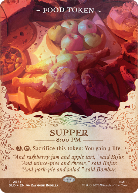 Magic: The Gathering TCG: Secret Lair x The Hobbit - Second Breakfast and Beyond (Tradition Foil Edition)