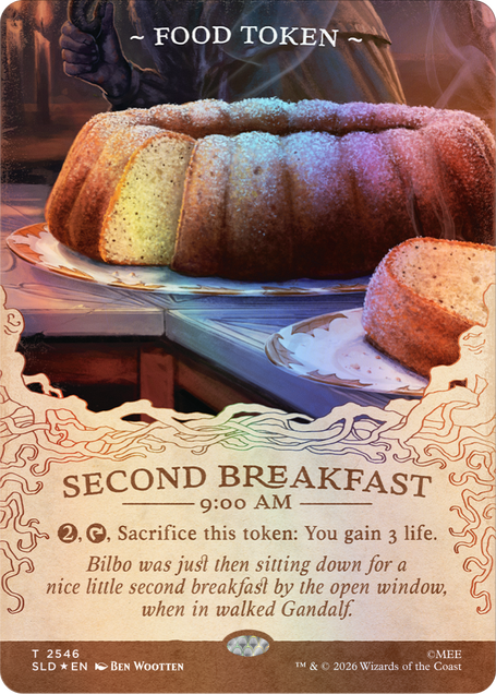 Magic: The Gathering TCG: Secret Lair x The Hobbit - Second Breakfast and Beyond (Tradition Foil Edition)