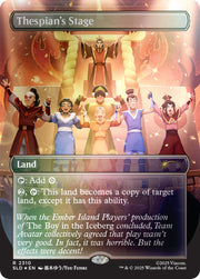 Magic: The Gathering TCG: Secret Lair x Avatar The Last Airbender - Ember Island Players - Rainbow Foil Ediition Card Game Wizards of the Coast