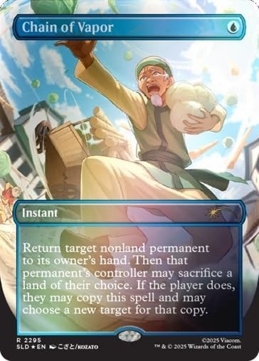 Magic: The Gathering TCG: Secret Lair x Avatar The Last Airbender - My Cabbages! - Rainbow Foil Ediition Card Game Wizards of the Coast