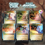 Magic: The Gathering TCG: Secret Lair x Avatar The Last Airbender - One with the Elements - Rainbow Foil Ediition Card Game Wizards of the Coast
