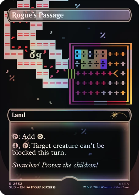 Magic: the Gathering TCG: Secret Lair x Dwarf Fortress - Create New World (Traditional Foil Edition) Card Game Wizards of the Coast