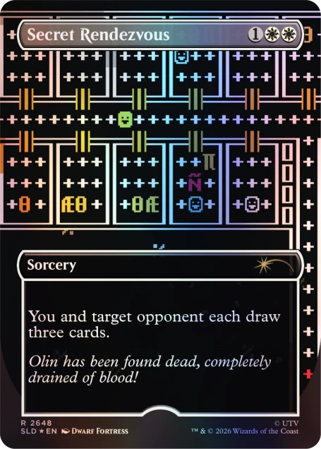 Magic: the Gathering TCG: Secret Lair x Dwarf Fortress - Create New World (Traditional Foil Edition) Card Game Wizards of the Coast