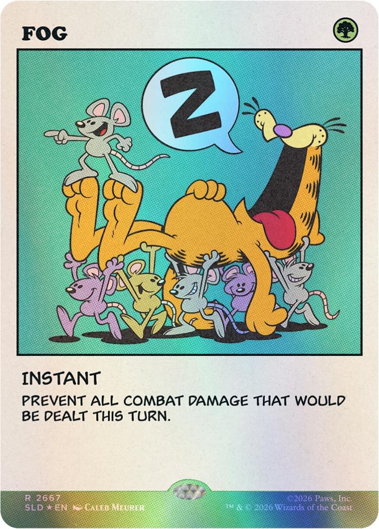 Magic: the Gathering TCG: Secret Lair x Garfield - As Intended (Traditional Foil Edition) Card Game Wizards of the Coast
