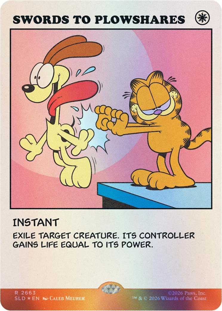 Magic: the Gathering TCG: Secret Lair x Garfield - As Intended (Traditional Foil Edition) Card Game Wizards of the Coast