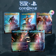 Magic: The Gathering TCG: Secret Lair x God of War - Norse - Traditional Foil Edition Card Game Wizards of the Coast