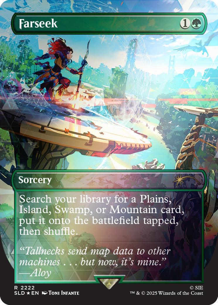 Magic: The Gathering TCG: Secret Lair x Horizon Into The Forbidden West - Rainbow Foil Edition Card Game Wizards of the Coast
