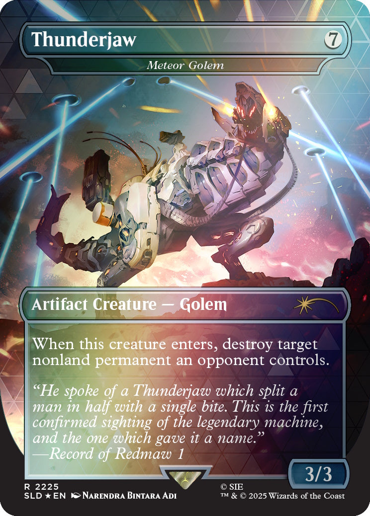 Magic: The Gathering TCG: Secret Lair x Horizon Into The Forbidden West - Rainbow Foil Edition Card Game Wizards of the Coast