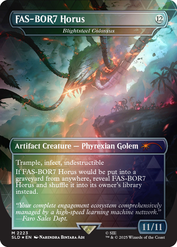 Magic: The Gathering TCG: Secret Lair x Horizon Into The Forbidden West - Rainbow Foil Edition Card Game Wizards of the Coast