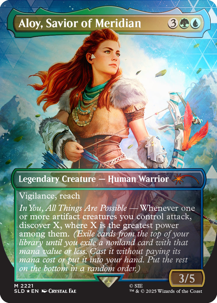 Magic: The Gathering TCG: Secret Lair x Horizon Into The Forbidden West - Rainbow Foil Edition Card Game Wizards of the Coast