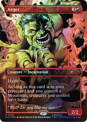 Magic: The Gathering TCG: Secret Lair x Marvel: Hulk SMASH! Foil Edition