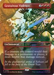 Magic: The Gathering TCG: Secret Lair x Marvel: Hulk SMASH! Foil Edition