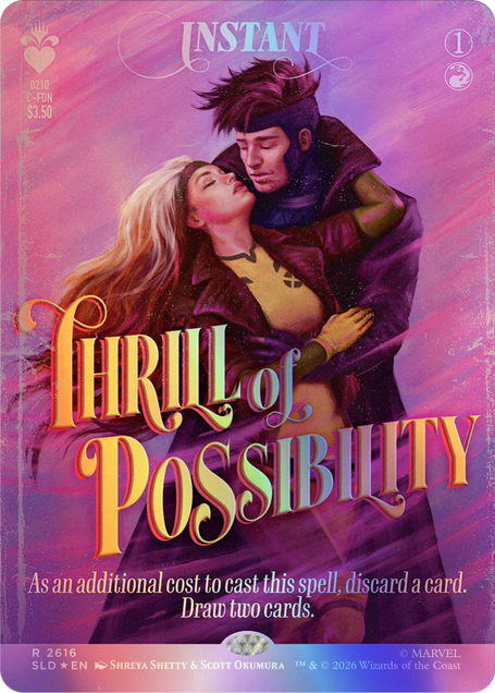 Magic: The Gathering TCG: Secret Lair x Marvel: True Believers in Love Foil Edition