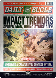 Magic: The Gathering TCG: Secret Lair x Marvel's Spider-Man - Daily Bugle Breaking News - Foil Card Game Wizards of the Coast