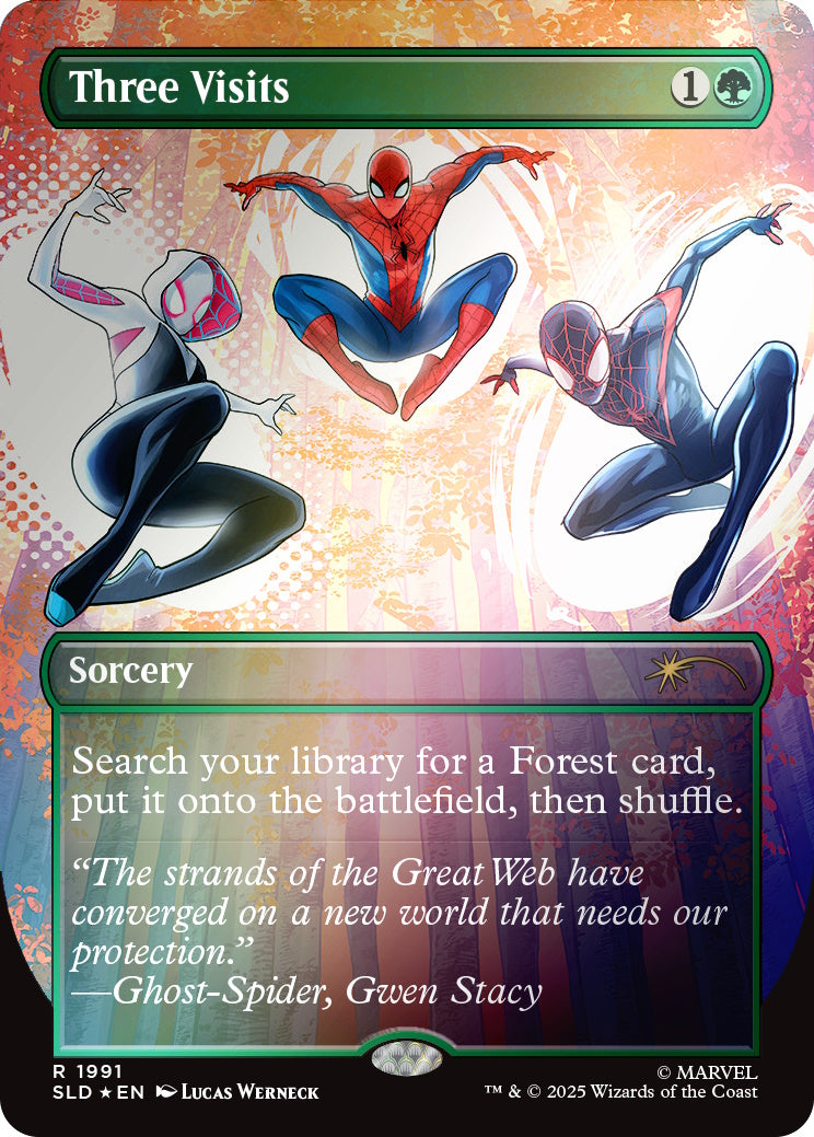 Magic: The Gathering TCG: Secret Lair x Marvel's Spider-Man - Heroic Deeds - Foil Card Game Wizards of the Coast