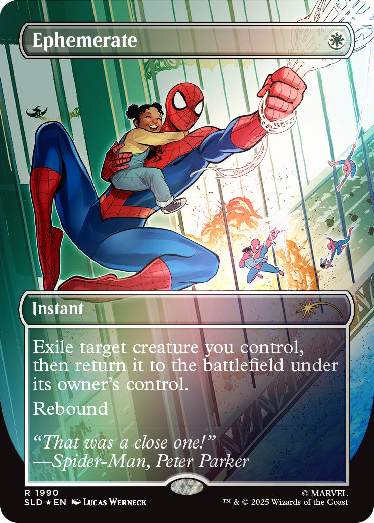 Magic: The Gathering TCG: Secret Lair x Marvel's Spider-Man - Heroic Deeds - Foil Card Game Wizards of the Coast