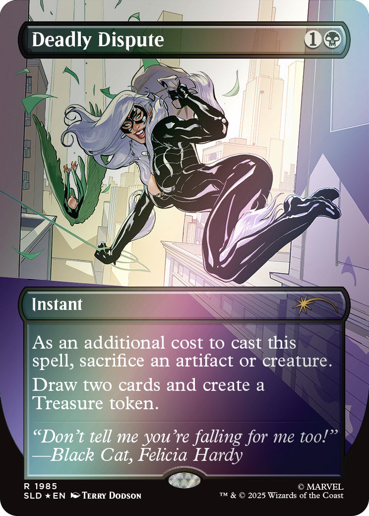 Magic: The Gathering TCG: Secret Lair x Marvel's Spider-Man - Villainous Plots - Foil Card Game Wizards of the Coast