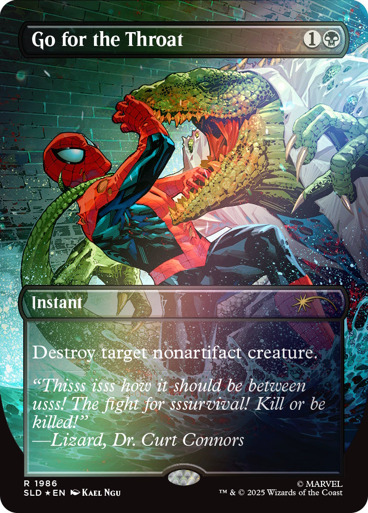Magic: The Gathering TCG: Secret Lair x Marvel's Spider-Man - Villainous Plots - Foil Card Game Wizards of the Coast
