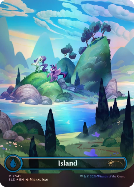 Magic: the Gathering TCG: Secret Lair x My Little Pony - The Lands of Equestria (Traditional Foil Edition) Card Game Wizards of the Coast