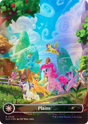 Magic: the Gathering TCG: Secret Lair x My Little Pony - The Lands of Equestria (Traditional Foil Edition) Card Game Wizards of the Coast